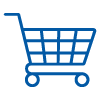 shopping cart icon for online shopping and purchases 1 user friendly design